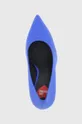 μπλε Love Moschino - Γόβες παπούτσια