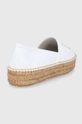 Kožené espadrilky Love Moschino  Zvršok: Textil, Prírodná koža Vnútro: Textil, Prírodná koža Podrážka: Syntetická látka