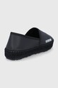 Obuwie Love Moschino Espadryle skórzane JA10032G1EIA0000 czarny