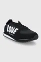 Love Moschino čevlji črna
