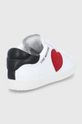 Love Moschino buty skórzane Cholewka: Skóra naturalna, Wnętrze: Materiał syntetyczny, Materiał tekstylny, Podeszwa: Materiał syntetyczny