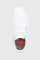 λευκό Δερμάτινα παπούτσια Love Moschino