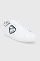 Love Moschino buty skórzane biały