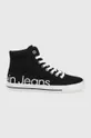 μαύρο Πάνινα παπούτσια Calvin Klein Jeans Γυναικεία