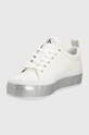 Încălțăminte Calvin Klein Jeans tenisi YW0YW00491.YAF alb
