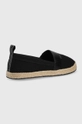 Espadrile Calvin Klein Jeans crna