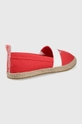 Espadrile Calvin Klein Jeans crvena