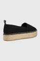 Espadrile Calvin Klein Jeans crna