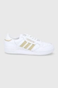 biały adidas Originals Buty skórzane Continental 80 GZ0780 Damski