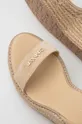 béžová Semišové sandále Calvin Klein