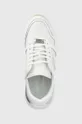 λευκό Δερμάτινα παπούτσια Calvin Klein