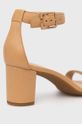 Lauren Ralph Lauren sandały skórzane WAVERLI Cholewka: Materiał syntetyczny, Wnętrze: Materiał syntetyczny, Podeszwa: Materiał syntetyczny