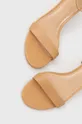béžová Kožené sandále Lauren Ralph Lauren Waverli