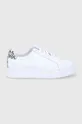 biały Lauren Ralph Lauren buty skórzane ANGELINE II 802856863001.100 Damski