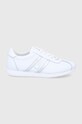 Kožne cipele Lauren Ralph Lauren Cayden ravni bijela 802856981001.100