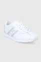 Δερμάτινα παπούτσια Lauren Ralph Lauren Cayden λευκό