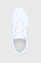 Kožené boty Lauren Ralph Lauren Cayden bílá 802856981001.100