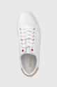 biały Lauren Ralph Lauren sneakersy skórzane ANGELINE II 802813897006.100