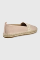 Espadrilky Lauren Ralph Lauren Caylee ružová