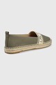 Lauren Ralph Lauren espadryle CAYLEE 802824652007.300 802824652007.300 zielony SS22