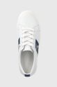 biały Lauren Ralph Lauren buty skórzane JANSON II