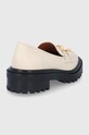 Взуття Шкіряні мокасини Tory Burch 87254.191 бежевий