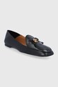 Kožené mokasíny Tory Burch 87138.006 černá SS22