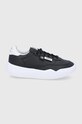 Δερμάτινα παπούτσια adidas Originals Planet friendly μαύρο GW8213
