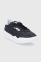 Δερμάτινα παπούτσια adidas Originals GW8213 μαύρο SS22