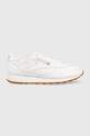Reebok Classic sneakers din piele GY0956 mic de statură alb GY0956