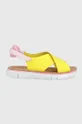 жовтий Шкіряні сандалі Camper Oruga Sandal Жіночий