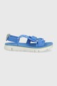 Camper sandale Oruga Sandal piele albastru K201191.007