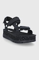 Camper sandale de piele Oruga Up K201037.024 negru SS25