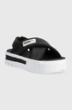 Δερμάτινα σανδάλια Puma Mayze Sandal L Wns μαύρο