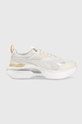 λευκό Αθλητικά Puma Kosmo Rider Metallic Wns Γυναικεία