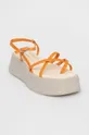 Kožené sandále Vagabond Shoemakers Courtney oranžová