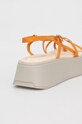 Obuwie Vagabond Shoemakers sandały skórzane COURTNEY 5134.101.44 pomarańczowy