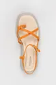 pomarańczowy Vagabond Shoemakers sandały skórzane COURTNEY