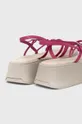 Usnjeni sandali Vagabond Shoemakers Courtney  Zunanjost: Naravno usnje Notranjost: Naravno usnje Podplat: Sintetični material
