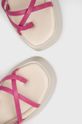 różowy Vagabond sandały skórzane COURTNEY