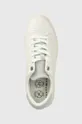 λευκό Δερμάτινα αθλητικά παπούτσια Tommy Hilfiger