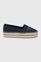 Tommy Hilfiger espadryle platforma granatowy FW0FW06483.DW5