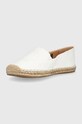 Cipők Tommy Hilfiger bőr espadrilles FW0FW06168.YBL fehér
