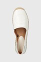 Tommy Hilfiger bőr espadrilles fehér FW0FW06168.YBL