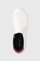 Кожаные кроссовки Tommy Hilfiger белый FW0FW06350.0GY