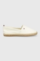 biały Tommy Hilfiger espadryle Damski