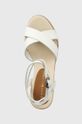 biela Kožené sandále Tommy Hilfiger