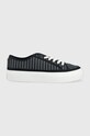 Tommy Hilfiger tenisówki platforma granatowy FW0FW06530.DW5