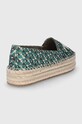 Obuwie Tommy Hilfiger espadryle FW0FW06354.0H7 zielony