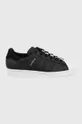czarny adidas Originals sneakersy skórzane Superstar GZ0867 Damski